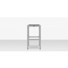 Source Furniture Napa Aluminum Backless Bar Stool 3