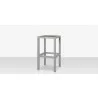 Source Furniture Napa Aluminum Backless Bar Stool 2 - Source Furniture Napa Aluminum Backless Bar Stool 2