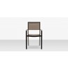 Source Furniture Napa Aluminum Stackable Dining ArmChair  17