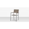 Source Furniture Napa Aluminum Stackable Dining ArmChair  14