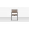 Source Furniture Napa Aluminum Stackable Dining ArmChair  13