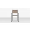 Source Furniture Napa Aluminum Stackable Dining ArmChair  11