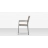 Source Furniture Napa Aluminum Stackable Dining ArmChair  12