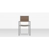 Source Furniture Napa Aluminum Stackable Dining ArmChair  7