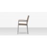 Source Furniture Napa Aluminum Stackable Dining ArmChair  8
