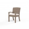 Sunset West Havana Dining Chair in Canvas Natural w/ Self Welt