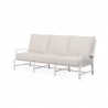 Bristol Sofa in Canvas Natural w/ Self Welt - Front Side Angle