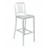 Brushed Aluminum Finish Barstool - NAV-01B - Brushed Aluminum Finish Barstool - NAV-01B