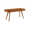 Greenington Currant Writing Desk Amber - Front Side Angle
