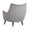 Sunpan Sorrel Lounge Chair Polo Club Stone Antonio Charcoal - Back Side Angle