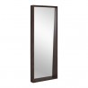 Sunpan Fresno Floor Mirror Sunpan Fresno Floor Mirror Dark Brown - Front Side Angle