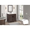 Crawford and Burke Paredes 31" Distressed Brown Single Bathroom Vanity, Lifestyle