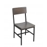 Memphis Side Chair With Gray Ash Back