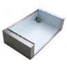 Bull BBQ 30" Stainless Steel Grill Jacket - Angled and Close-up