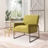 Zuo Modern New York Accent Chair Olive Green- Lifestyle - Zuo Modern New York Accent Chair Olive Green- Lifestyle