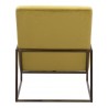 Zuo Modern New York Accent Chair Olive Green- Back View 2