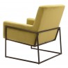 Zuo Modern New York Accent Chair Olive Green- Back View 1