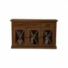 Newberry Sideboard in Medium Brown - Front - Newberry Sideboard in Medium Brown - Front
