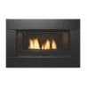Sierra Flame Newcomb 36 Direct Vent Linear Gas Fireplace - Front View - Sierra Flame Newcomb 36 Direct Vent Linear Gas Fireplace - Front View