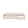 Innovation Living Newilla Sofa Bed Lounger with Standard Arms Front 255 - Adario, Basmati