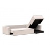 Innovation Living Newilla Sofa Bed Lounger with Standard Arms Storage 255 - Adario, Basmati