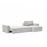 Innovation Living Newilla Sofa Bed Lounger with Standard Arms 256 - Adario, Fog - Innovation Living Newilla Sofa Bed Lounger with Standard Arms 256 - Adario, Fog