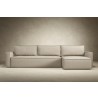 Innovation Living Newilla Sofa Bed Lounger with Standard Arms Front 257 - Adario, Taupe