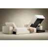 Innovation Living Newilla Sofa Bed Lounger with Wide Arms Storage