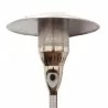 AZ Patio Heaters Outdoor Natural Gas Patio Heater in Hammered Bronze - Detail - AZ Patio Heaters Outdoor Natural Gas Patio Heater in Hammered Bronze - Detail