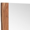Sunpan Fontana Floor Mirror in Natural - Closeup Angle