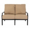 Woodard Nico Cushion Love Seat - Front