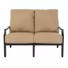 Woodard Nico Cushion Love Seat - Front - Woodard Nico Cushion Love Seat - Front