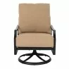 Woodard Nico Cushion Swivel Rocking Lounge Chair - Front - Woodard Nico Cushion Swivel Rocking Lounge Chair - Front