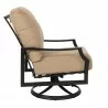 Woodard Nico Cushion Swivel Rocking Lounge Chair - Side - Woodard Nico Cushion Swivel Rocking Lounge Chair - Side