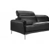 J&M Furniture Nicolo- Black Sofa Close View - J&M Furniture Nicolo- Black Sofa Close View