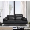 J&M Furniture Nicolo- Black Sofa