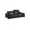 J&M Furniture Nicolo- Black Love Side View - J&M Furniture Nicolo- Black Love Side View