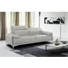 J&M Furniture Nicolo- White Sofa Side View - J&M Furniture Nicolo- White Sofa Side View