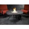 Outdoor Greatroom Company Nightfire-42- Round Mesh Fire Pit Table - Lifestyle
