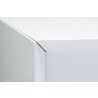 Vex 2 Drawer Night Table Matte White 