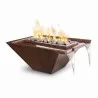 The Outdoor Plus Nile Hammered Copper Fire & Water Bowl - The Outdoor Plus Nile Hammered Copper Fire & Water Bowl