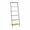 Greenington Santa Cruz Leaning Shelf, Wheat - Front Side Angle - Greenington Santa Cruz Leaning Shelf, Wheat - Front Side Angle