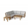 Anderson Teak Riviera Luxe 7-Pieces Modular Set with Square Tables