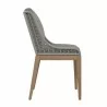 Sunpan Sorrento Dining Chair Palazzo Taupe - Side View - Sunpan Sorrento Dining Chair Palazzo Taupe - Side View