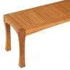 Greenington Newport Outdoor Bench - Top Angle - Greenington Newport Outdoor Bench - Top Angle