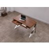 J&M Furniture CE Noho Desk Walnut Top 