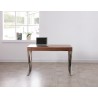 J&M Furniture CE Noho Desk Walnut Front View