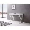 J&M Furniture CE Noho Desk White Side View - J&M Furniture CE Noho Desk White Side View
