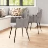 Noosa Dining Chair in Gray-Lifestyle 1 - Noosa Dining Chair in Gray-Lifestyle 1