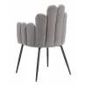Noosa Dining Chair in Gray-back view 2 - Noosa Dining Chair in Gray-back view 2